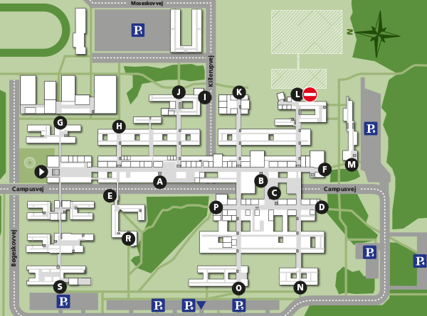 Map SDU campus